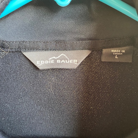 MEN’S LARGE - Eddie Bauer Black Jacket - Picture 3 of 4